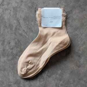 NWT Hansel from Basel Sheer Feather Socks